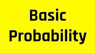 Basic Probability: Grammar Hero's Free ASVAB AFQT Tutoring (Arithmetic Reasoning and Math Knowledge)