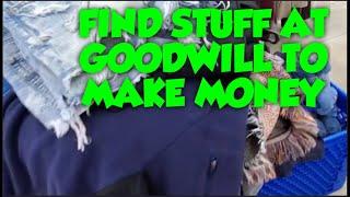 How To Find Stuff At Goodwill to Sell Online Ebay Poshmark Mercari #goodwillfinds