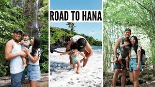 COME WITH US ON THE ROAD TO HANA | Black Sand Beach | Pipiwai Trail | Bamboo Forest | Maui Day 2