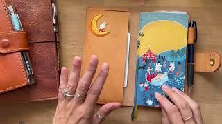 Eternal Leather goods cover review and Hobonichi 2022 tour