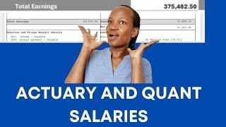 ACTUARY Salary and Quantitative Analyst Salary in South Africa I Is an Acturial degree worth it?