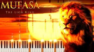 Mufasa: The Lion King - Main Theme [Piano Tutorial]