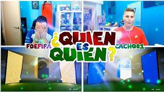 QUIEN ES QUIEN CONTRA CACHO !!! DESCARTANDO JUGADORES en FIFA 18 !!! TOTGS IN A PACK !!!