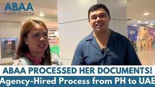 Hired! Manila to Dubai, UAE | Agency Hire Process | Direct Hire Process | Ang Swerte ni Kabayan!