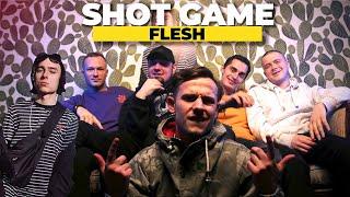 FLESH SHOT GAME | Алекс Индиго & Денис Kore VS Млечный & Gangsburg