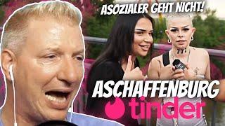 IST DAS UNSERE JUGEND⁉️ | TINDER ASCHAFFENBURG REAKTION (ich muss ABBRECHEN)