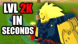 *NEW* HEAVEN METHOD INSTANT LVL 2K!!! | DBZ Final Stand