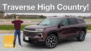 2025 Chevy Traverse High Country AWD | My Favorite Trim!