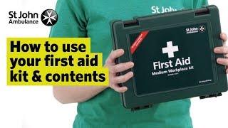 How to Use your First Aid Kit & Contents - First Aid Training - St John Ambulance