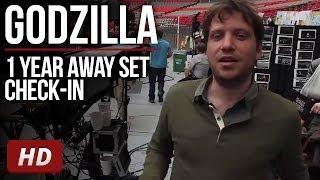 Godzilla 1 Year Away Set Check-In [HD]