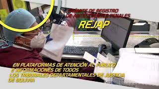 TUTORIAL REJAP REGISTRO JUDICIAL DE ANTECEDENTES PENALES