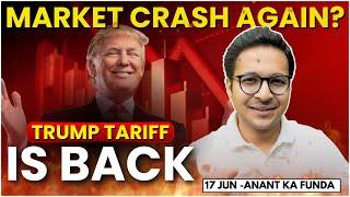 Market will crash again due to Trump tariff? 16/6/2025
