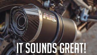 2022 Honda CB500X | Fuel Exhaust Unboxing, Installation & Comparison