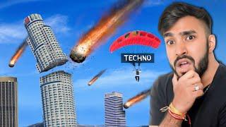 Destroying Full City With Super Powers | TECHNO GAMERZ