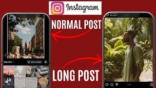 How to Post Long Photos on Instagram