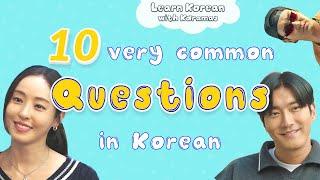 10 of the Most Common Everyday Questions in Korean - Learn Korean with your favorite Kdramas!