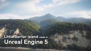 Little Barrier Island (Te Hauturu-o-Toi) made in Unreal Engine 5