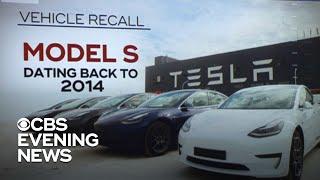 Tesla recalls vehicles for safety issues