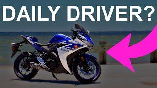 Can You DAILY DRIVE a Sport Bike? Yamaha R3 Commute Review