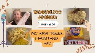 Daily Vlog #youtube #subscribe #kraftgeek #ad #gifted #weightlossjourney #dailyvlog #fyp #calories