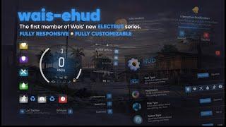 Wais-ehud | Advanced modern hud | Change Options | Save Options [ FIVEM ]