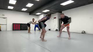 Live training: wrestling, back control, sparring (ecological approach)