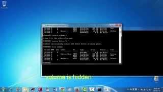 How to hide drive in windows 7/8/10 using CMD