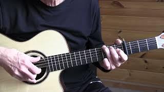 Downtown Blues - EZ Fingerpicking  Guitar - Free TAB