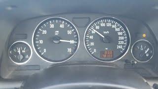 0 - 100 km/h Beschleunigung acceleration, Opel Astra G Cabrio, 2,2 16V, 147 PS mit Automatik, 2004er