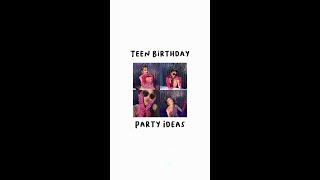 Teen birthday party ideas  #birthdayparty #birthdaycelebration #shorts