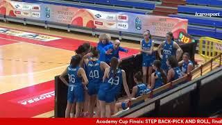 Academy Cup Finals: STEP BACK-PICK AND ROLL, finale 3°-4° posto