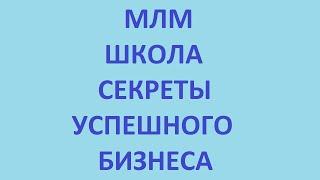 млм школа. секреты успешного бизнеса