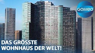 20.000 Menschen unter einem Dach: Zu Gast im größten Wohnhaus der Welt