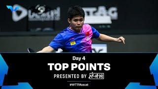 Top Points of Day 4 presented by Shuijingfang | #WTTMuscat 2024