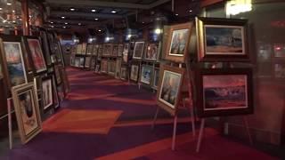 Art Gallery on Liberty of the Seas Cruise Ship