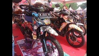 Modifikasi New Honda Revo Fi Kontes Touring Style Full Decal