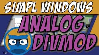 Crestron SIMPL Windows ANALOG DIVMOD Symbol Tutorial