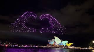 Vivid Sydney drone show 2024