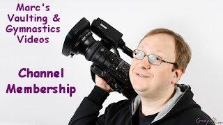 Exciting News! Channel Memberships for Marc's Vaulting & Gymnastics Videos