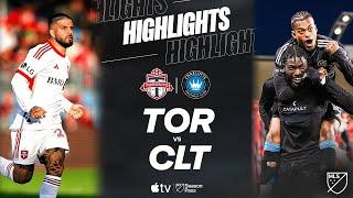 Toronto FC vs. Charlotte FC | Full Match Highlights | Patrick Agyemang Beautiful Finish!