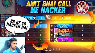 DADDYCALLING VS AMIT BHAI || RANDOM CLASH SQUAD MATCH 