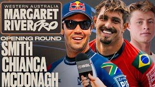 Jordy Smith, Joao Chianca, Mikey McDonagh | Western Australia Margaret River Pro - Opening Round