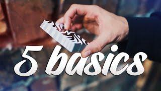 Learn Cardistry Basics ● 5 BEGINNER TIPS