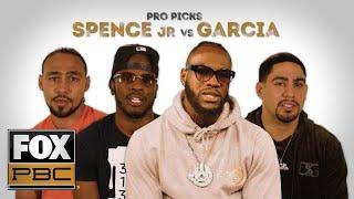 Pros predict Spence Jr. vs Garcia | PRO PICKS | PBC ON FOX