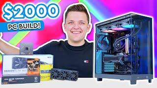 Awesome $2000 Gaming PC Build 2023!  [NZXT H6 RGB & RX 7900XT!]