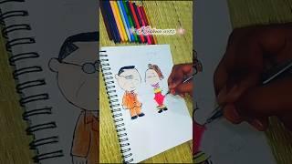 橘みかん drawing easy from Atashinchi #mikan #tachibana #krishnaart #myart #art #drawing #atashinchi