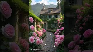 Whispers of Dawn at the Cottage  #cottagenest #cozycottage #flowers #garden #gardendesign #cottage