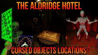 [UPDATE]Roblox Blair - All Cursed Objects locations in The Aldridge Hotel! #roblox