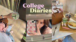 College Diaries | finals week, defense day, and running errands ‍🪷