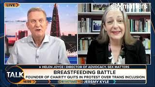 Breastfeeding charity trustee quits over "inclusive" policy | Helen Joyce on TalkTV